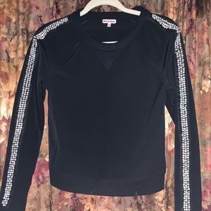 Juicy Couture Embellished Sleeved long sleeve
